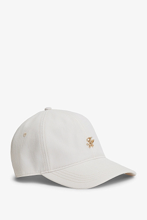 Кепка женская TOMMY HILFIGER TH SCRIPT STRIPED CAP AW0AW18328 