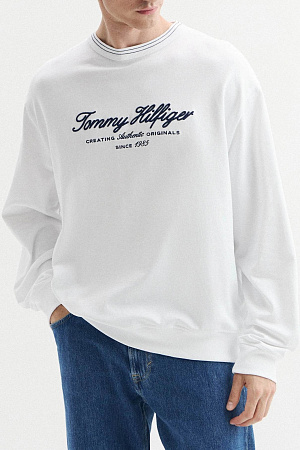 Толстовка мужская TOMMY HILFIGER NAUTICAL TIPPED COLLAR CREW MW0MW43187 