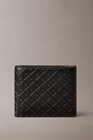 Бумажник мужской CALVIN KLEIN EMBOSSED EMBLEM BILLFOLD W/ COIN LV04D1129G 