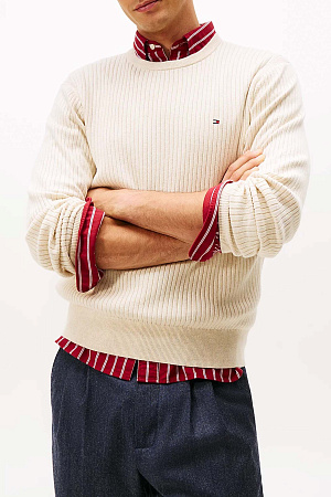 Свитер мужской TOMMY HILFIGER PIMA CTN CASH STRUCT MW0MW40449 