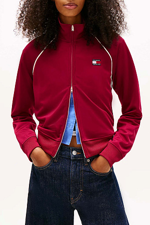 Толстовка женская TOMMY JEANS TJW BADGE TRACK JACKET EXT DW0DW21930 