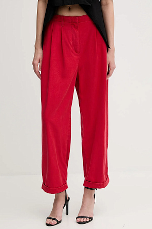 Брюки женские TOMMY HILFIGER CO BLEND RLXD STR PU WW0WW45589 