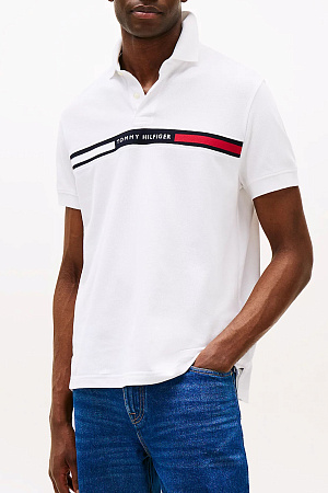 Футболка поло мужская TOMMY HILFIGER HILFIGER CHEST INSER MW0MW38130 