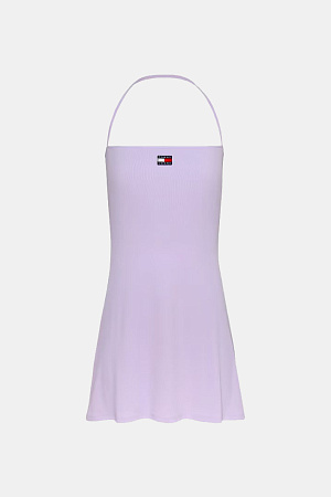 Платье женское TOMMY JEANS TJW FLARE MINI BADGE RIB DRESS DW0DW17942 