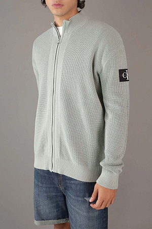 Свитер мужской CALVIN KLEIN CORE BADGE SWEATER ZIP THROUGH J30J323814 