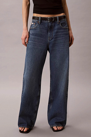 Джинсы женские CALVIN KLEIN LOW RISE BAGGY BLUE RODEO LV047G914G 