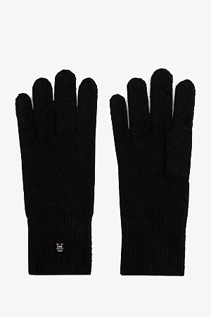 Перчатки женские TOMMY HILFIGER TH FLAG FLUFFY KNIT GLOVES AW0AW17797 