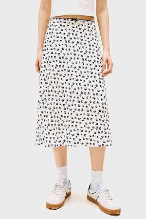 Юбка женская TOMMY JEANS TJW MIDI AOP SKIRT DW0DW20272 