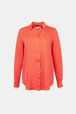 Рубашка женская CALVIN KLEIN LS PIPING DETAIL SHIRT 