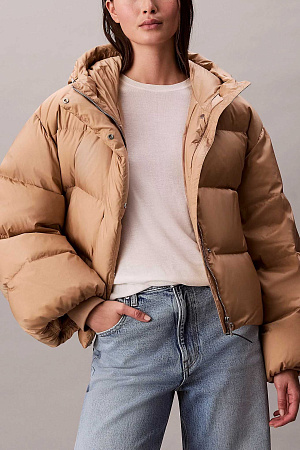 Куртка женская CALVIN KLEIN SHORT GOOSE DOWN PUFFER LV044D525G 