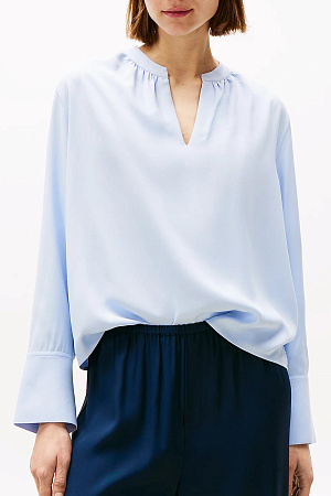 Блуза женская TOMMY HILFIGER SOFT VISCOSE V-NECK WW0WW44049 