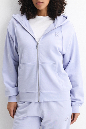 Толстовка женская CALVIN KLEIN MONOLOGO FRENCH TERRY FZ BF HOOD LV047B270G 