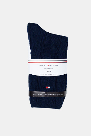 Носки женские TOMMY HILFIGER TH WOMEN BOOT SOCK 1P CABLE 701210530 