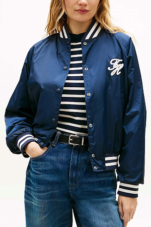 Куртка женская TOMMY HILFIGER VARSITY NYLON BOMBER WW0WW48618 