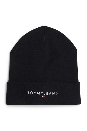 Шапка женская TOMMY JEANS TJW LINEAR LOGO BEANIE AW0AW16783 