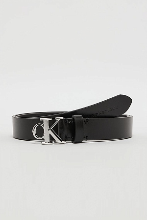 Ремень женский CALVIN KLEIN ROUND MONO PLAQUE LTHR BELT 25MM K60K612271 