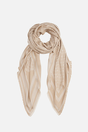 Шарф женский TOMMY HILFIGER TH MONOGRAM SQUARE AW0AW17493 