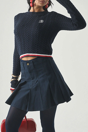Джемпер женский TOMMY JEANS TJW RWB TIPPING SWEATER DW0DW22933 