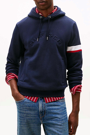 Толстовка мужская TOMMY HILFIGER RWB INSERT HOODIE MW0MW40479 
