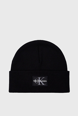 Шапка мужская CALVIN KLEIN MONO LOGO PATCH BEANIE K50K512148 