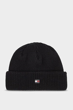 Шапка мужская TOMMY HILFIGER TJM HERITAGE SHORT BEANIE AM0AM12635 