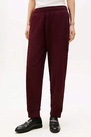 Брюки женские TOMMY HILFIGER SCRIPT TERRY SWEATPANT WW0WW46145 