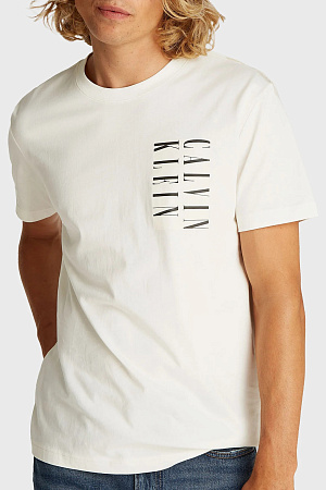 Футболка мужская CALVIN KLEIN SERIF BOX GRAPHIC TE J30J327474 