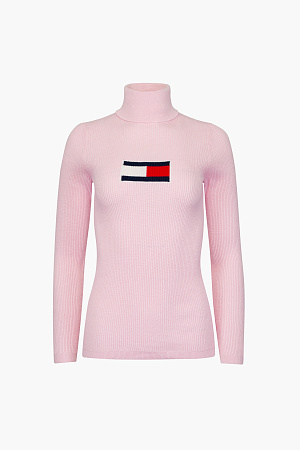 Свитер женский TOMMY JEANS TJW TOMMY FLAG ROLL NECK 