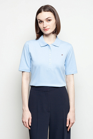 Футболка поло женская TOMMY HILFIGER 1985 REG PIQUE POLO SS WW0WW37820 