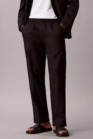 Брюки мужские CALVIN KLEIN STRAIGHT LINEN PULL ON PANT LV04LF619G 