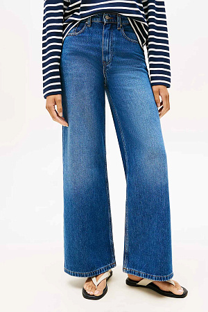 Джинсы женские TOMMY HILFIGER DNM FLO WIDE LEG HW WW0WW45675 