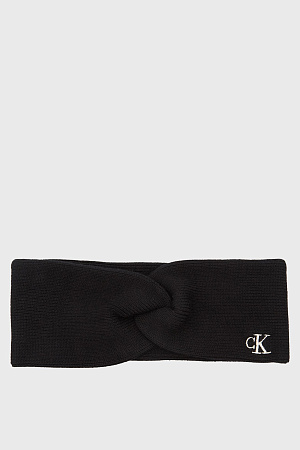 Повязка на голову женская CALVIN KLEIN CK FINE RIB TWIST HEADBAND LV04F8019G 
